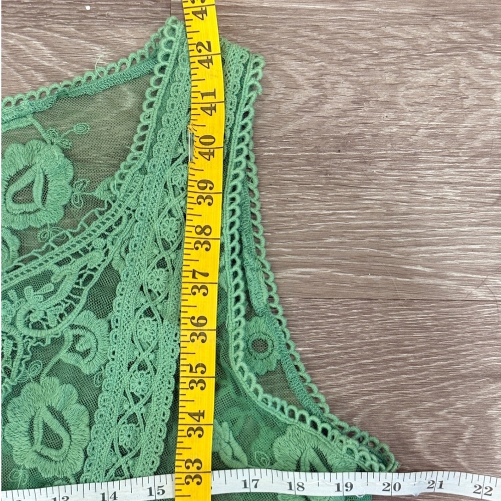 Sundance Green Lace Midi Dress - Picture 10 of 10